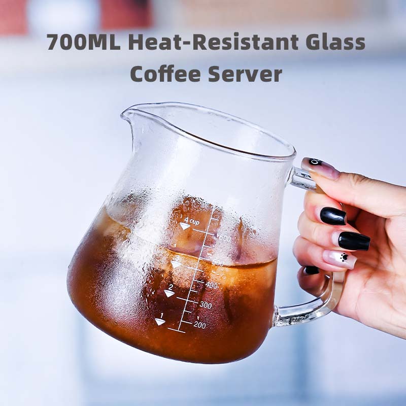 Xbloom Coffee Tea - Neues 700-ml-Glas-Set aus Kaffeekanne und Teekannen