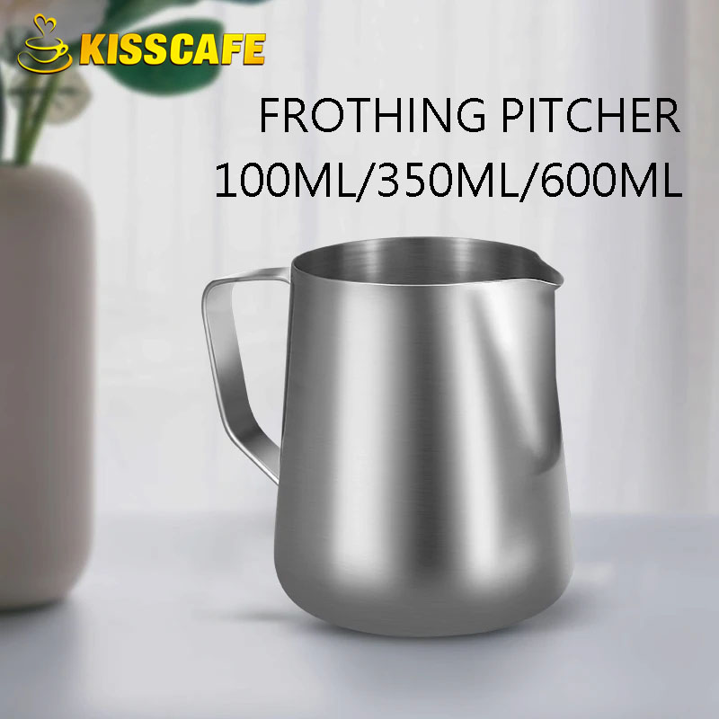 Barista Milk Jug - Milchaufschäumer Krug Edelstahl Behälter 100ML 350ML
