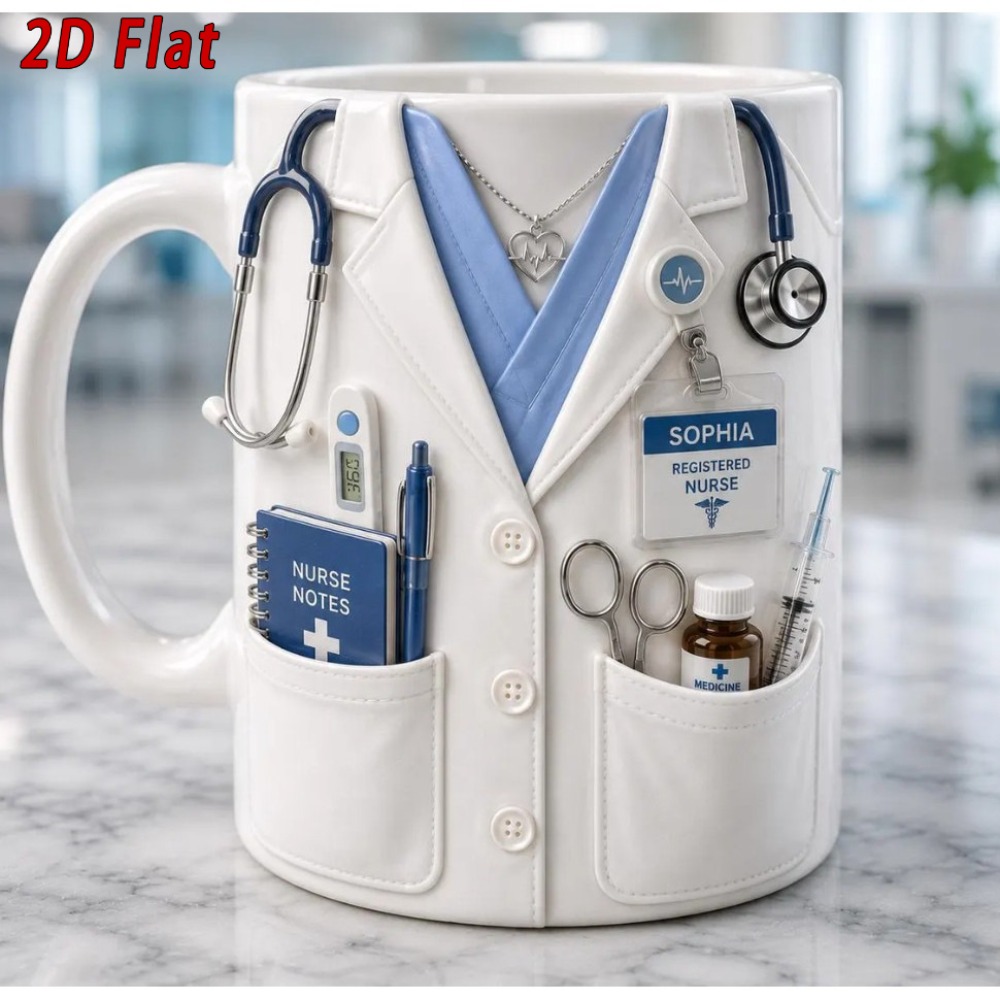Personalisierte Krankenschwest – Coffee Tea Name Bewertung und Preis