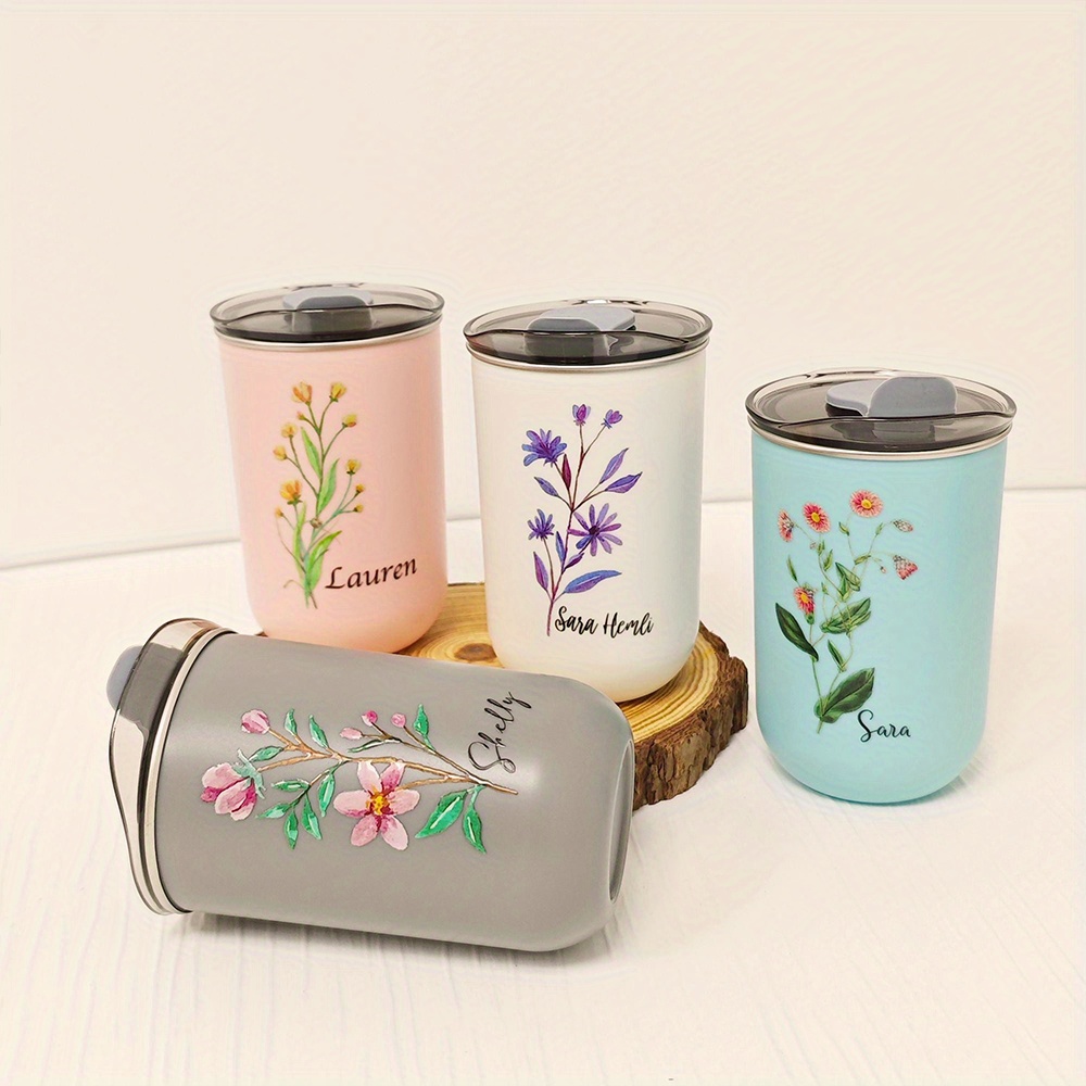 Personalisierter Edelstahl-Bec – Coffee Tea Name Bewertung und Preis