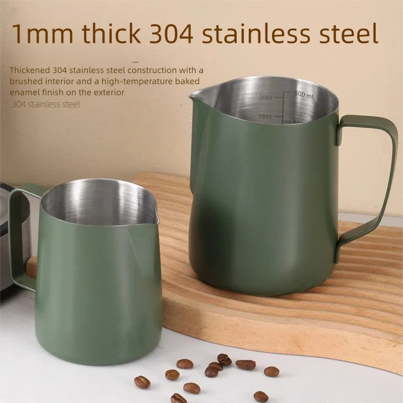 350/600ML Kaffee-Milchaufschäu – Barista Milk Jug Bewertung und Preis