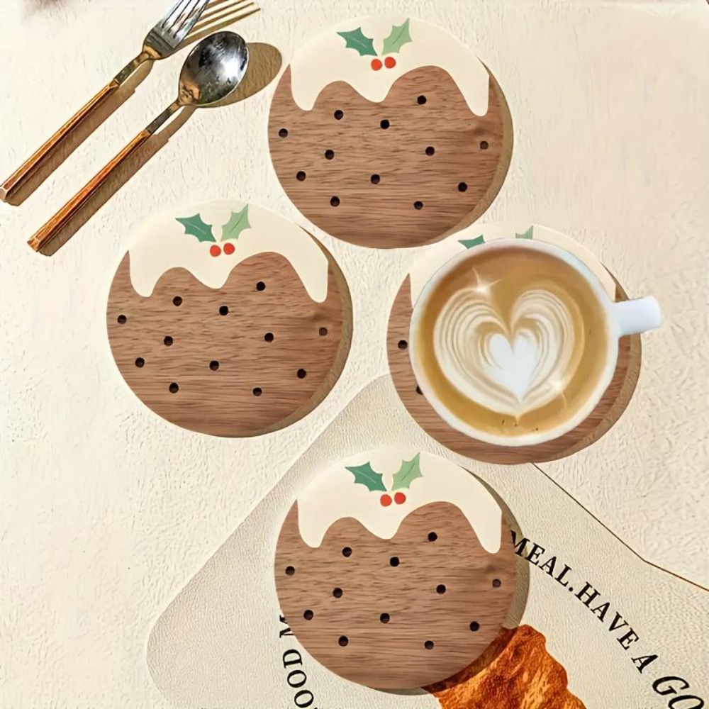 Untersetzer-Set aus Holz im Pu – Coffee Tea And Sugar Set Bewertung und Preis
