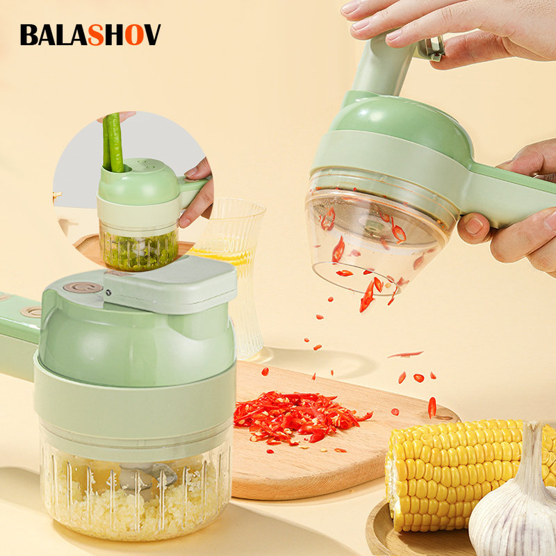 4In1 Elektrische Gemüse Cutter – Burr Hand Grinder Bewertung und Preis