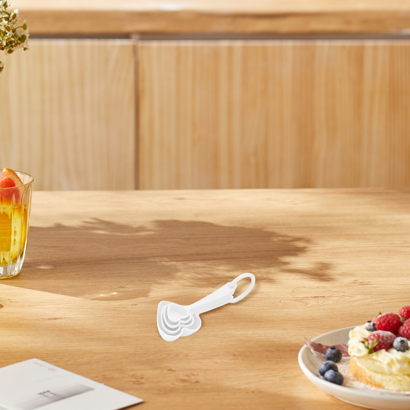 Herzförmige Dessertlöffel aus  – Coffee Tea Sugar Bewertung und Preis